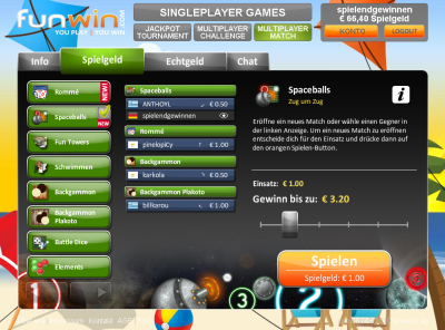 FunWin Multiplayer Match